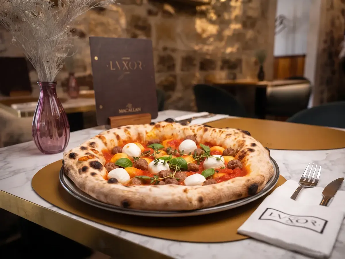 Authentic Gnocchi Alla Sorrentina on Peristil Square, Café & Restaurant Lvxor Split