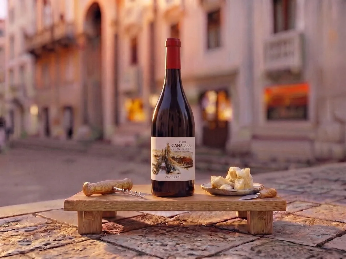 Zuccardi Finca Canal Uco, 0.75 l bottle on Peristil Square, Café & Restaurant Lvxor Split